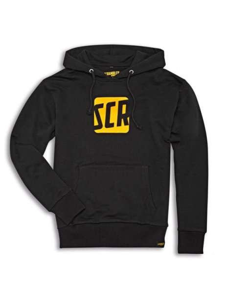 Ducati SCR Icon Sweatshirt Schwarz Weiß